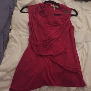Halston Heritage Red Top XXS